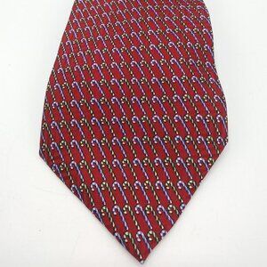 Fashion FN Brand Candy Cane Tie